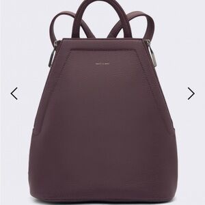 Matt & Nat Chanda Purple Women's Vegan Leather Backpack